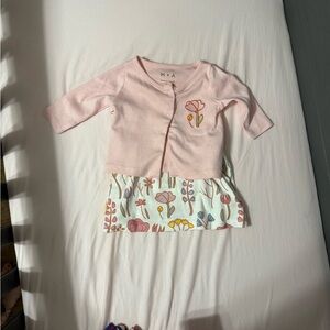 M*A Kids Pink Floral Matching Set